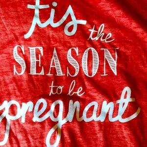 New With Tags Cute Maternity Long Sleeve 2x Shirt